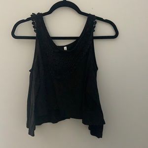 tank top with detail on top
